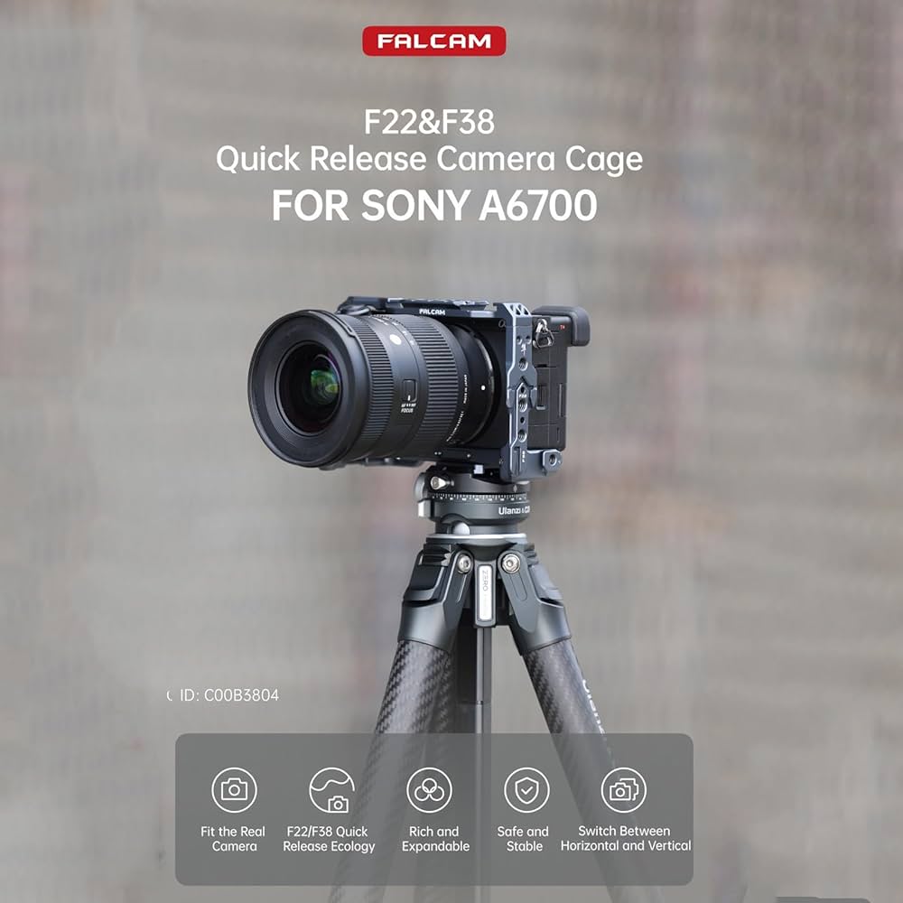 Amazon | FALCAM F22 F38 クイックリリースカメラケージ Sony